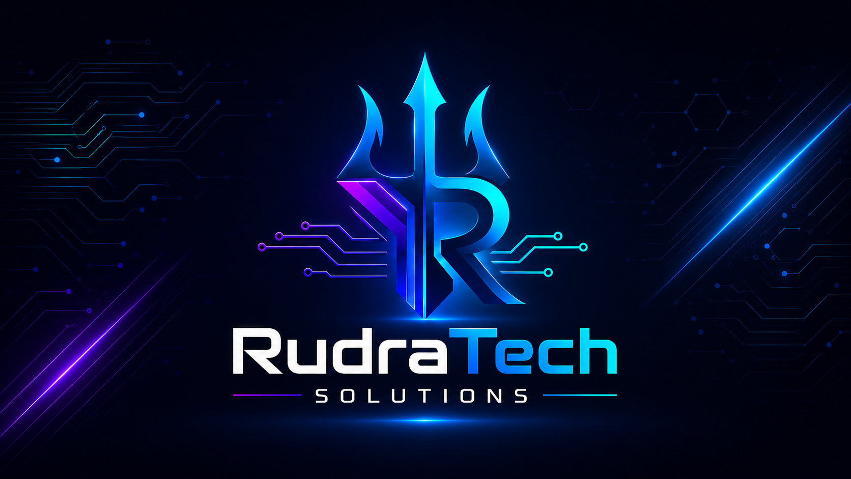 RudraTech Solutions brand identity